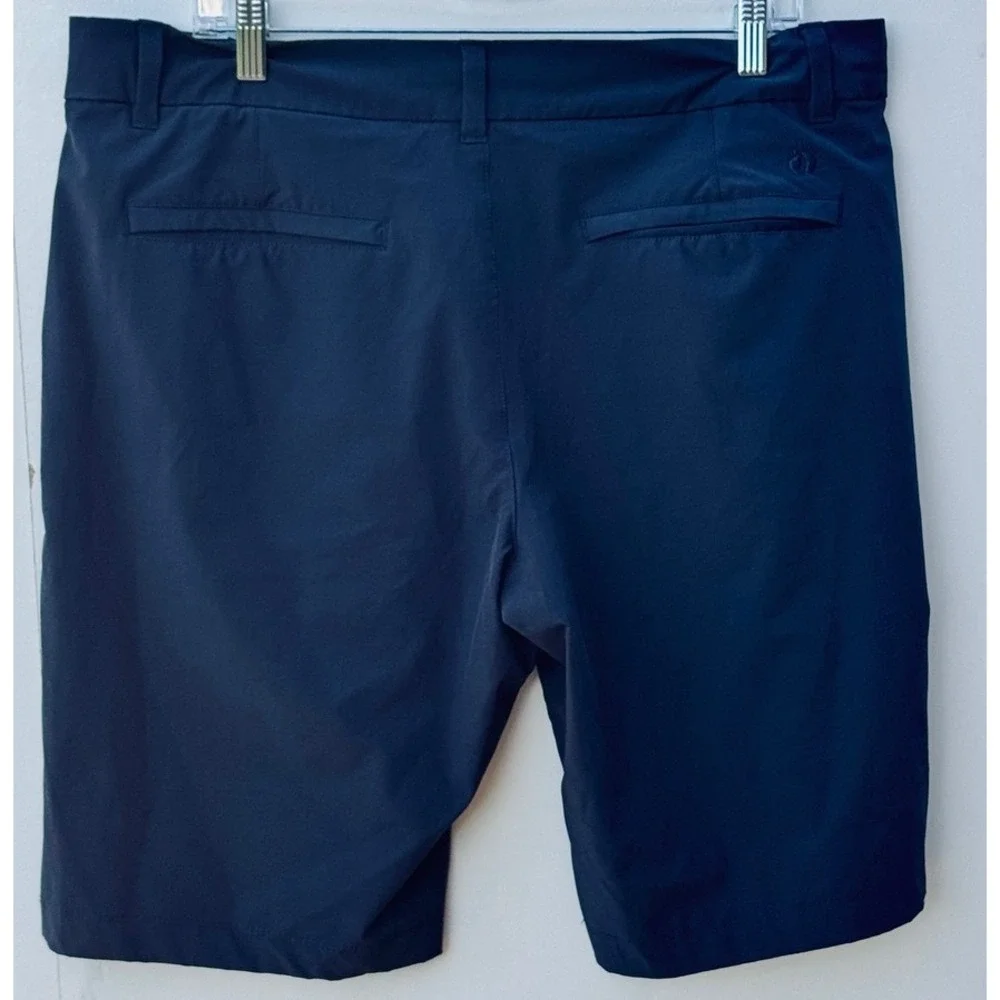 Hang Ten Mens Hybrid Walk Shorts Navy Blue Stretch Quick Dry Size 36 A505A812PS